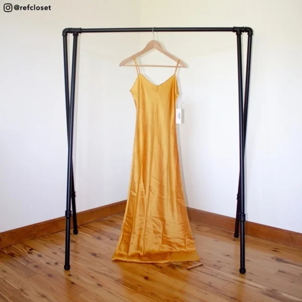 1HR SALE ⚡Reformation Genevieve Dress (Ochre) - Picture 2 of 6
